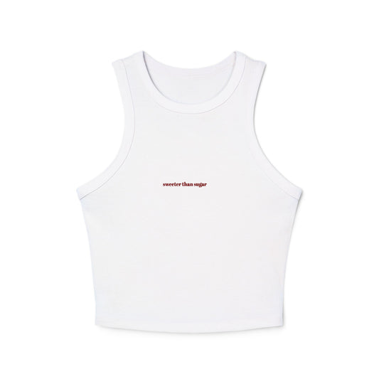 Women's Micro Rib Racer Tank Top