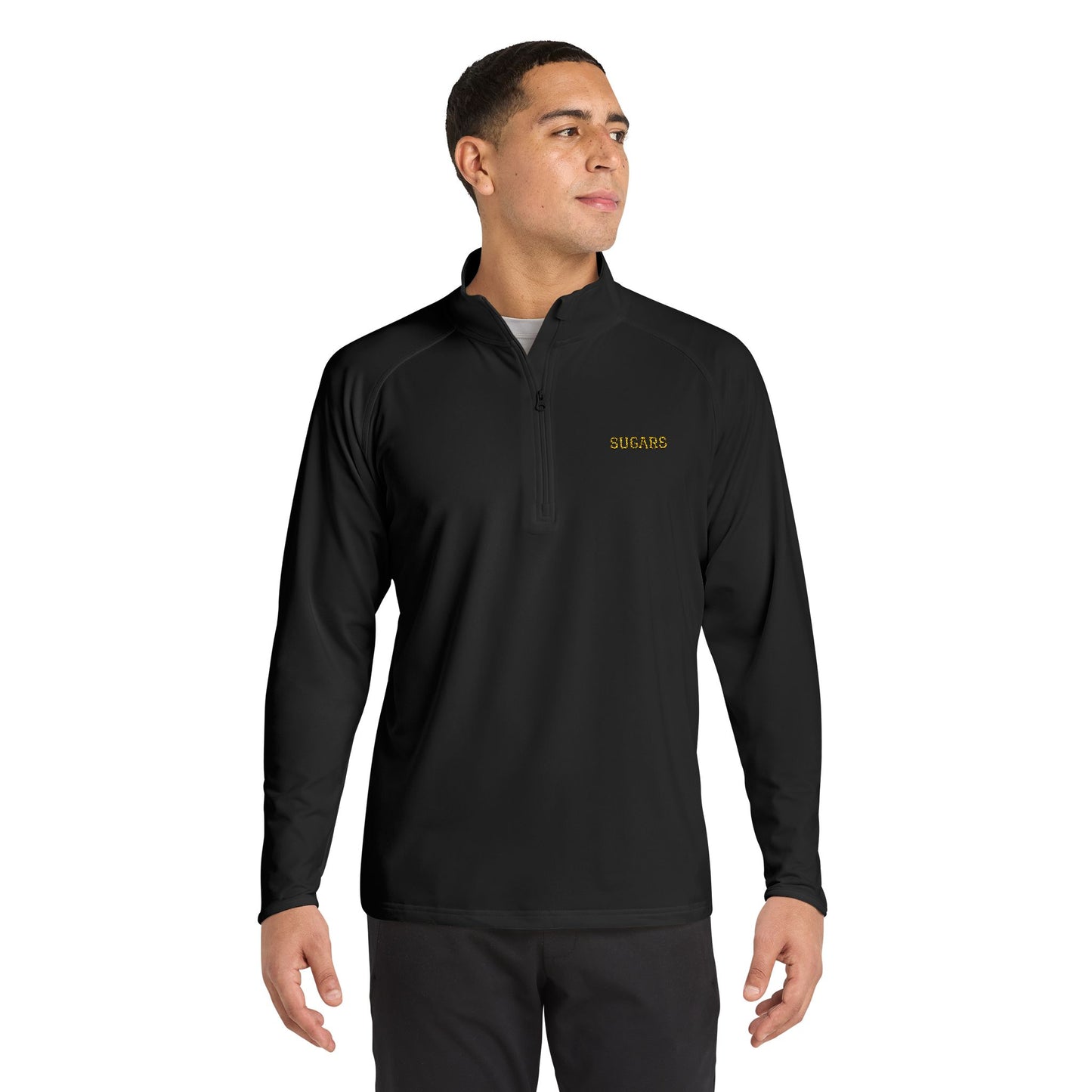 Men's Sport-Wick® Stretch Quarter-Zip Pullover (Embroidery)