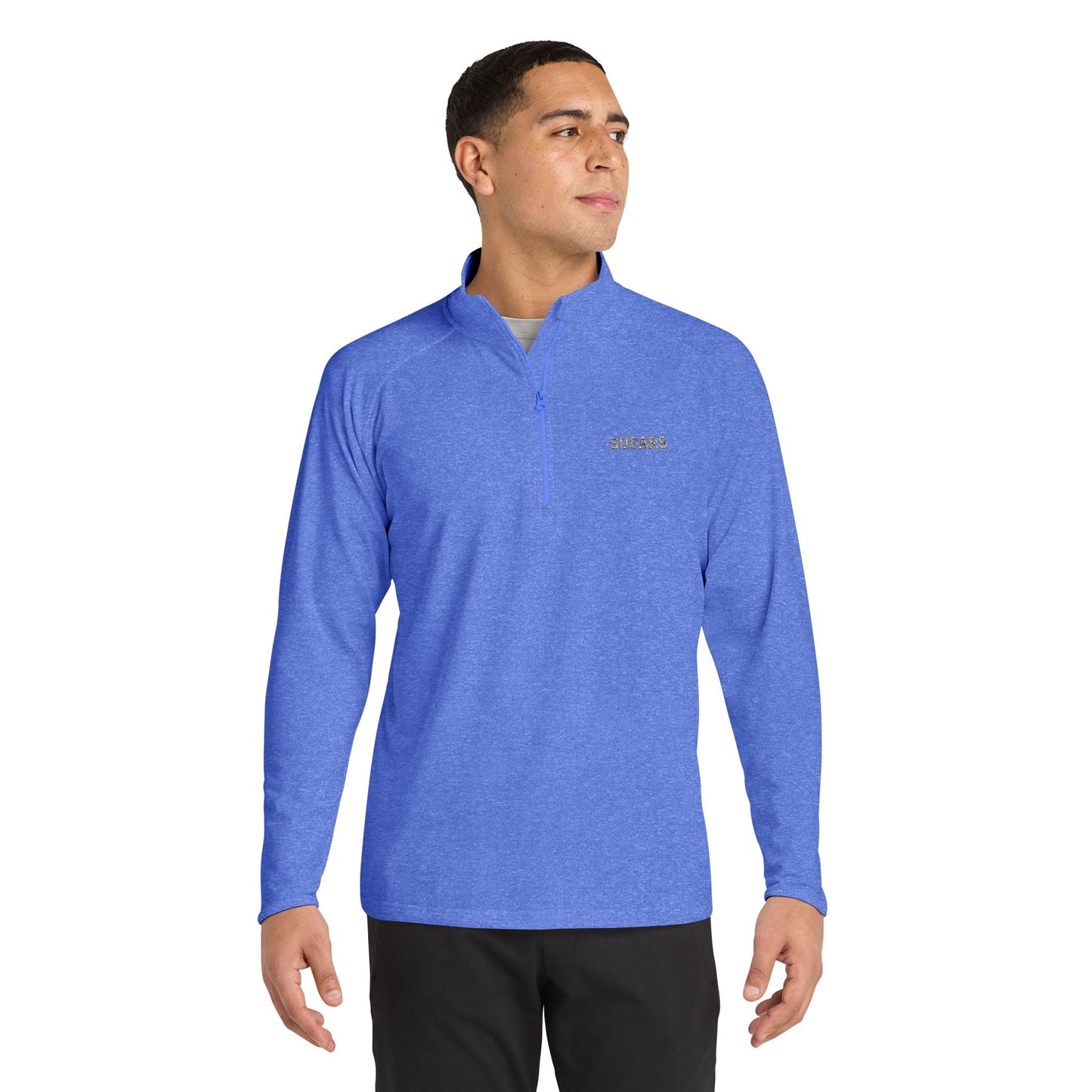 Men's Sport-Wick® Stretch Quarter-Zip Pullover (Embroidery)