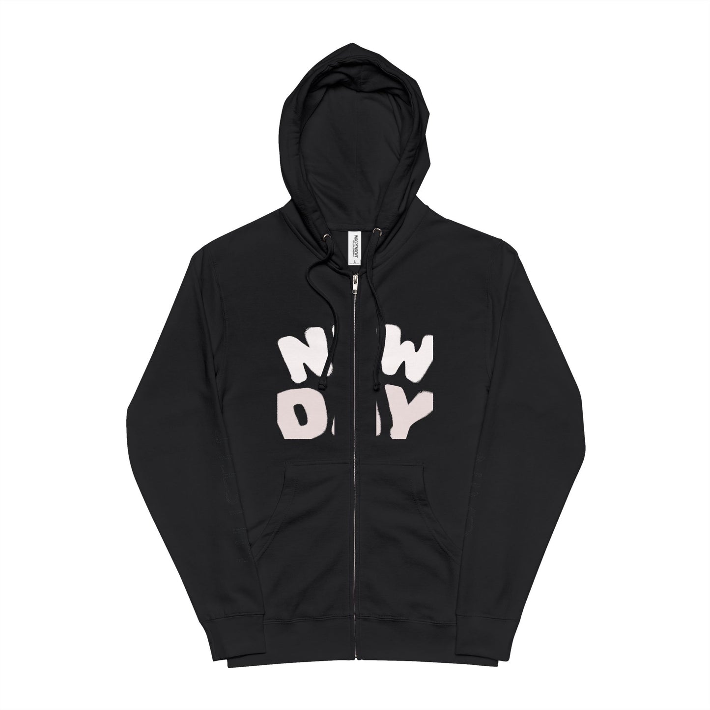 Unisex Fleece Zip Up Hoodie