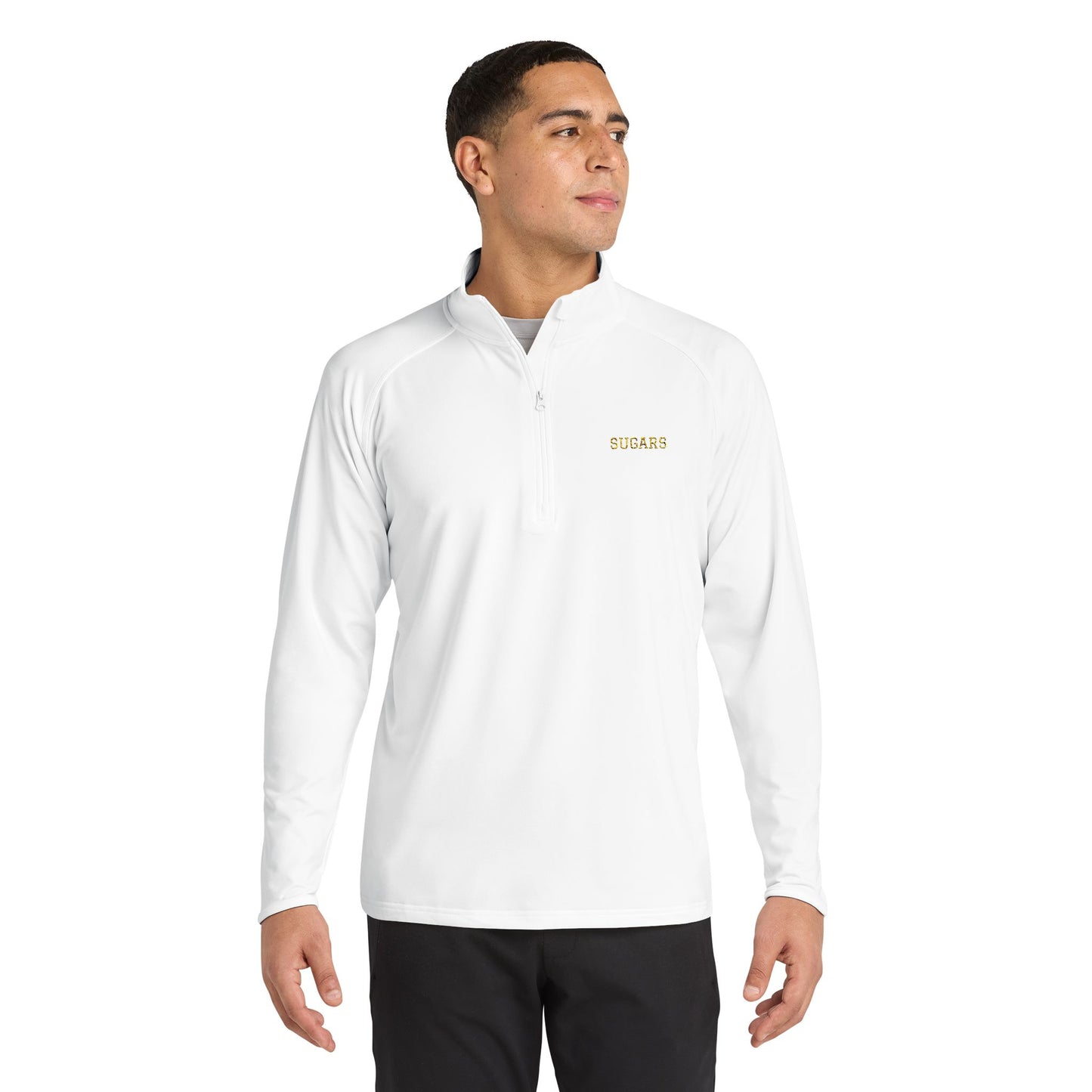 Men's Sport-Wick® Stretch Quarter-Zip Pullover (Embroidery)