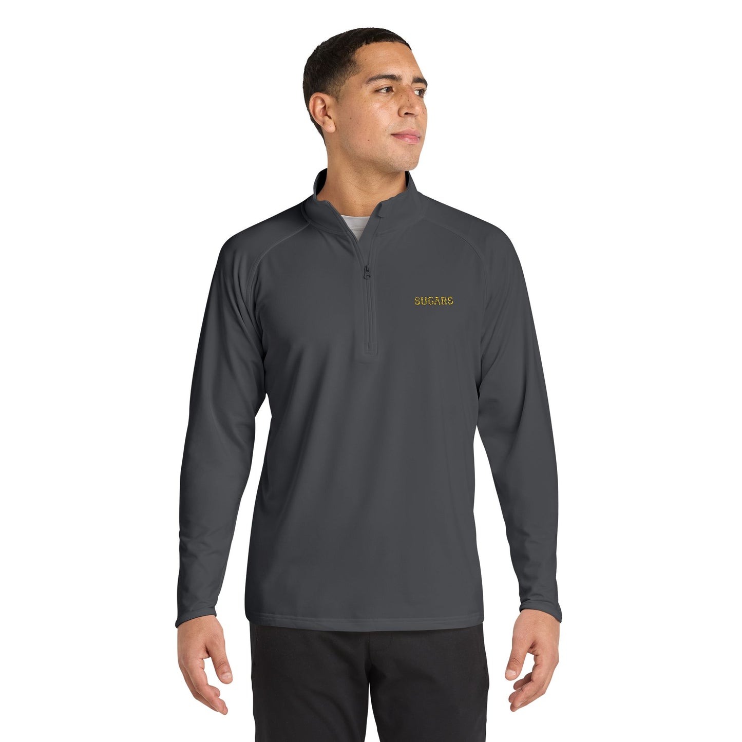 Men's Sport-Wick® Stretch Quarter-Zip Pullover (Embroidery)