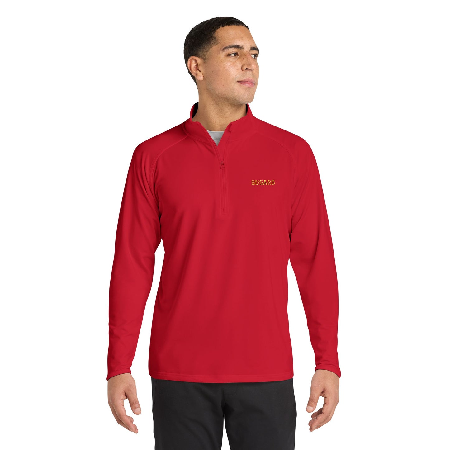 Men's Sport-Wick® Stretch Quarter-Zip Pullover (Embroidery)