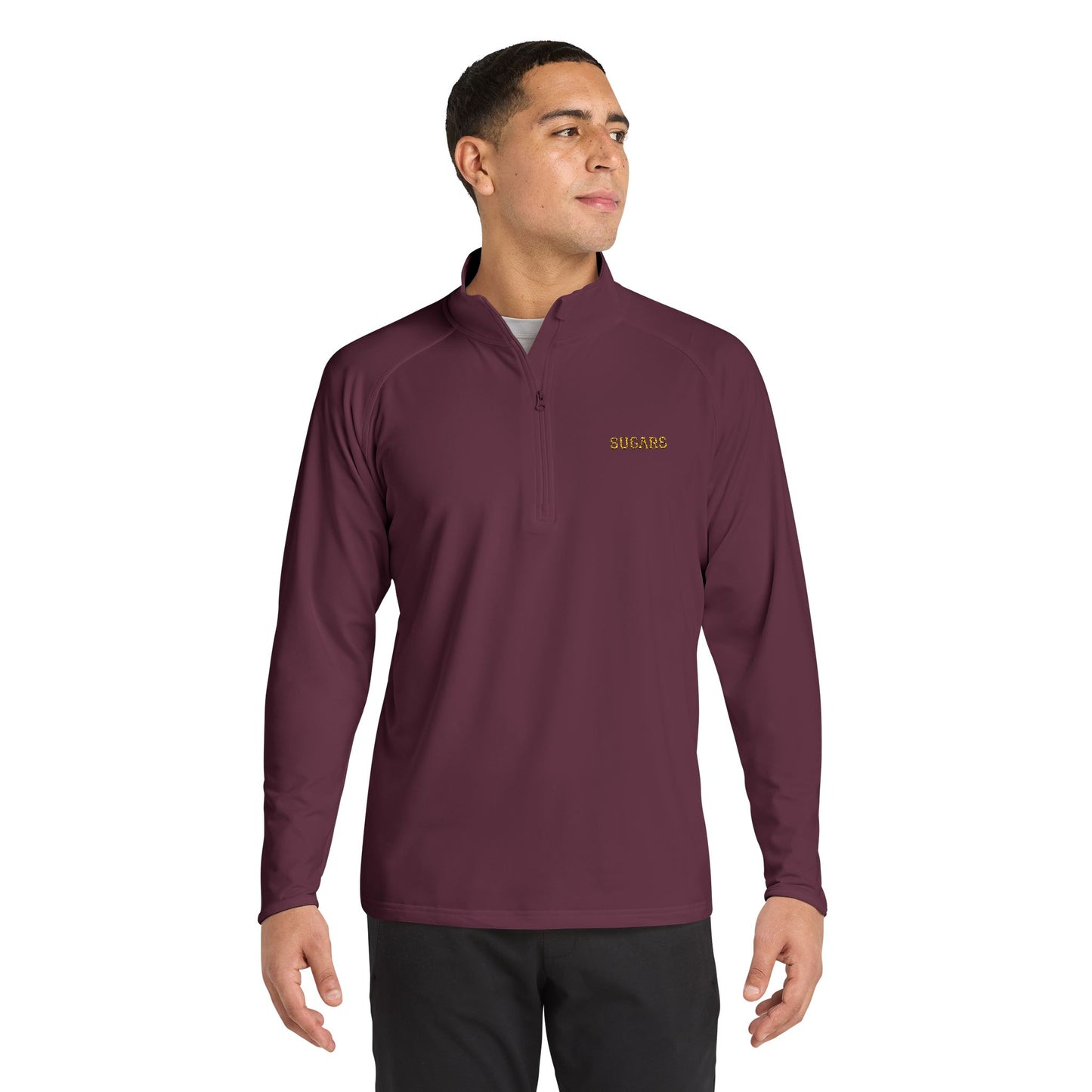 Men's Sport-Wick® Stretch Quarter-Zip Pullover (Embroidery)